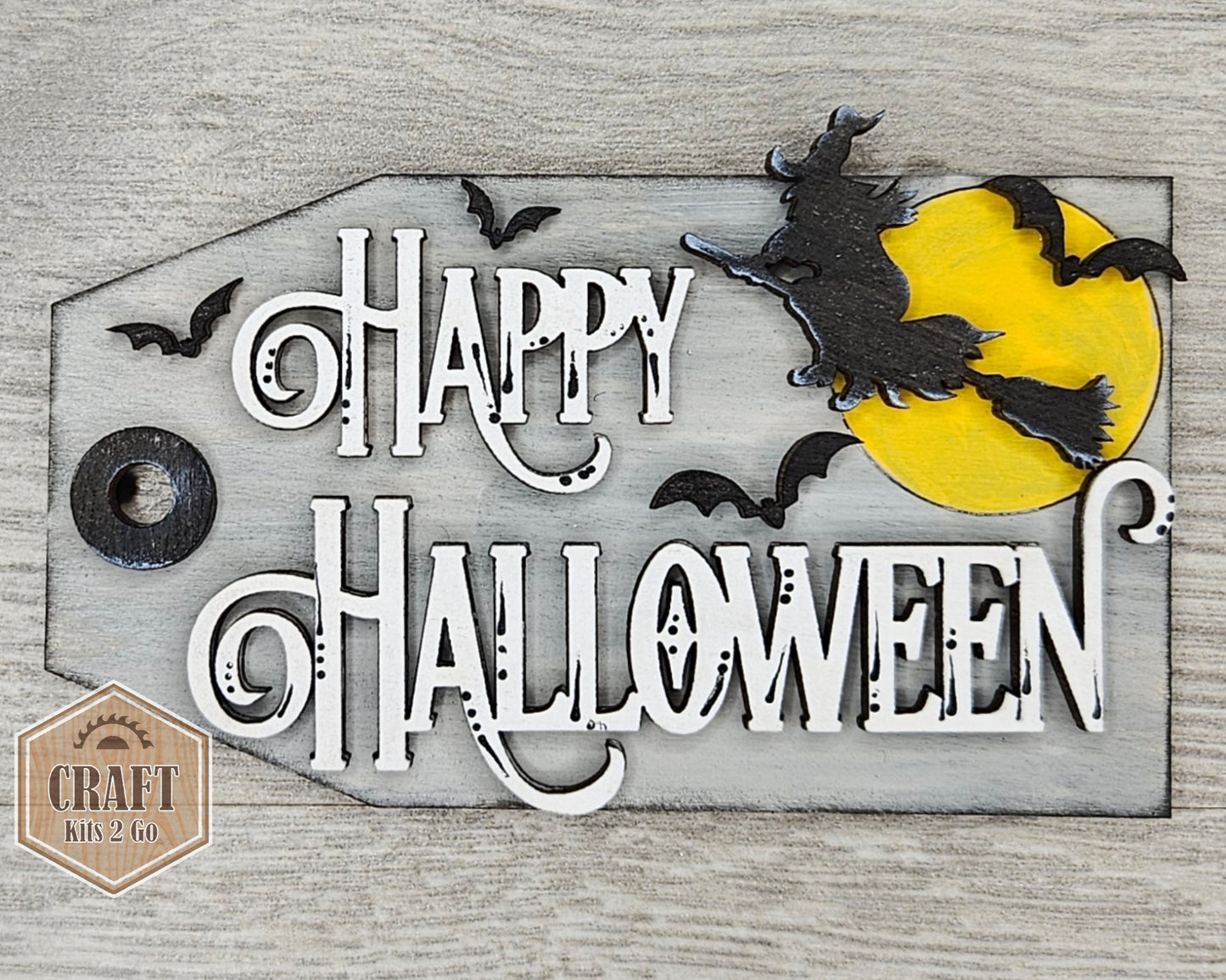 Happy Halloween Witch Tag | #3925