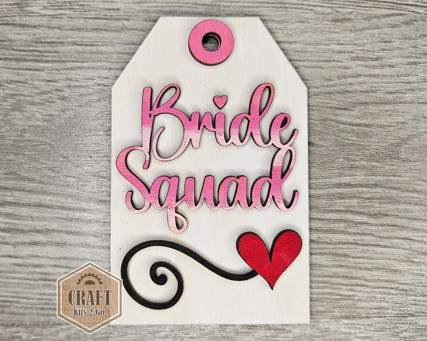 Bride Squad Tag | #4023