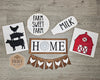 Farm Home Sign | Farm Decor | Farm Crafts | DIY Craft Kits | Paint Party Supplies | #2280