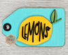 Lemon Tag | Lemonade Decor | Summer Crafts | DIY Craft Kits | Paint Party Supplies | #2692
