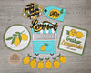 Lemon Tag | Lemonade Decor | Summer Crafts | DIY Craft Kits | Paint Party Supplies | #2692