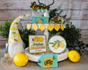 Lemon Bunting | Banner | Lemonade | Summer Crafts | Paint Party Supplies | DIY Craft Kits | #2695