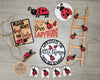 Lady Bug Ladder | Summer Crafts | DIY Craft Kits | Paint Party Supplies | #2607