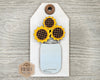 Sunflower Tag | Sunflower Sign | Summer Crafts | DIY Craft Kits | Paint Party Supplies | #2272