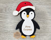 Penguin Ornament | DIY Christmas Ornament | Christmas Crafts | Holiday Craft Kits | Paint Party Supplies | #4153