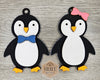 Penguin Ornament | DIY Christmas Ornament | Christmas Crafts | Holiday Craft Kits | Paint Party Supplies | #4153