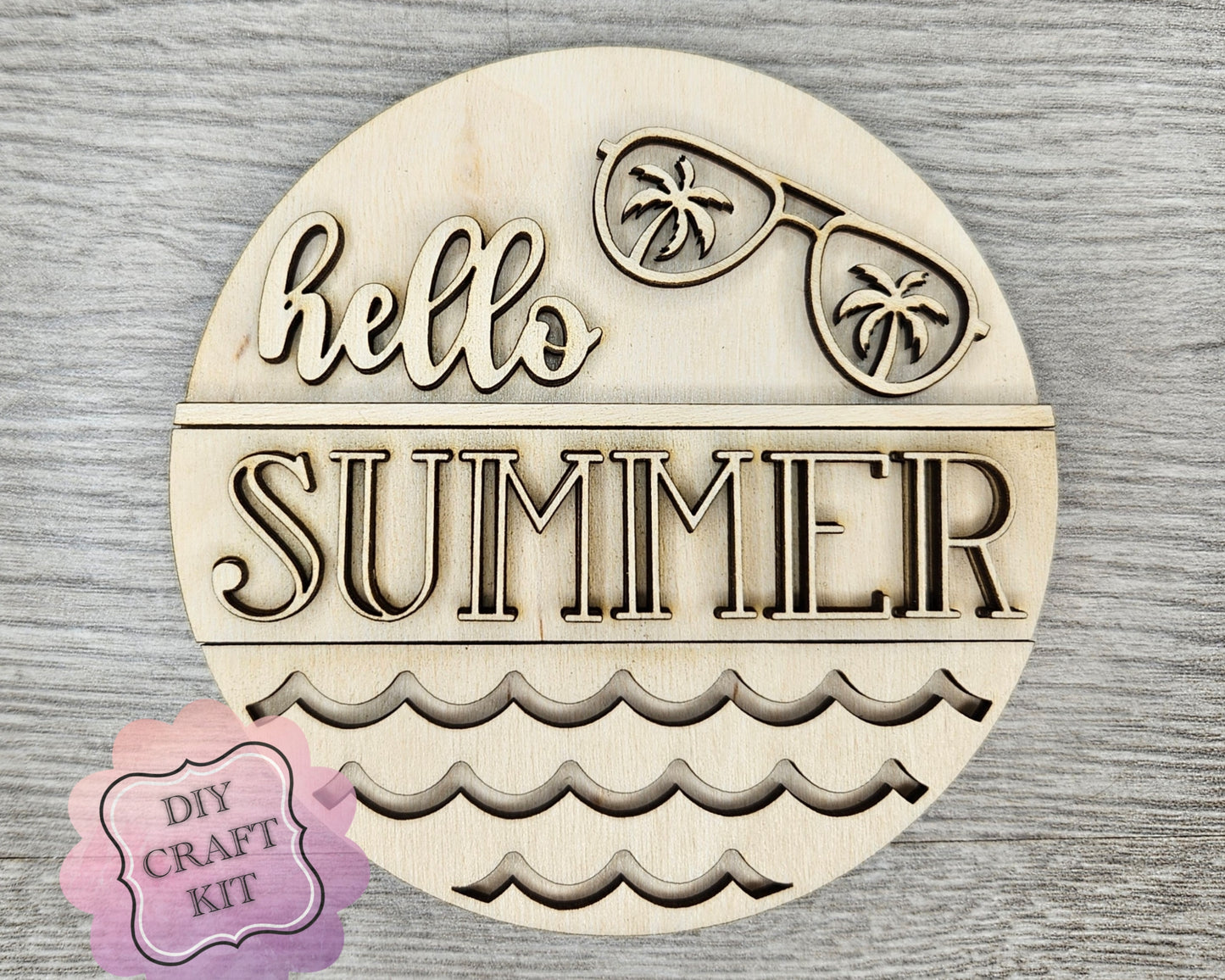 Hello Summer Sign | #3935