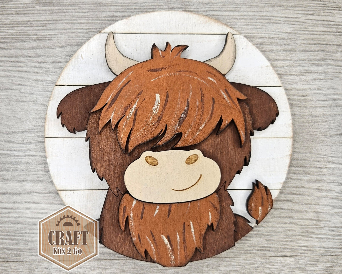 Highland Cow Sign | #4181