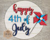 4th of July Pinwheel | 4th of July Decor | Patriotic Decor | 4th of July Crafts | DIY Craft Kits | Paint Party Supplies | #2862