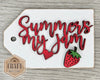 Strawberry Jam | Strawberry Decor | Summer Crafts | DIY Craft Kits | Paint Party Supplies | #2767