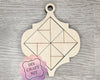 **SHOW OVERSTOCK SALE** Quilt Ornament | #4188