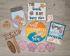 Salt Sand & Sea | Beach Decor | Summer Crafts | DIY Craft Kits | Paint Party Supplies | #2717