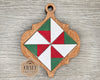 **SHOW OVERSTOCK SALE** Quilt Ornament | #4188