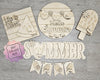 Watermelon Bunting | Summertime | Summer | Summer Crafts | Banner | DIY Craft Kits | Paint Party Supplies | #4201