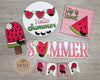 Life is Sweet | Watermelon Summer Sign | Summer Crafts | Hello Summer | Summertime | Summer Sign | DIY Craft Kits | Paint Party Supplies | #4198