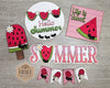 Watermelon Bunting | Summertime | Summer | Summer Crafts | Banner | DIY Craft Kits | Paint Party Supplies | #4201
