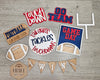 Tailgate & Tackles | Football Season | Football Sign | Sports | DIY Craft Kits | Paint Party Supplies | #2739