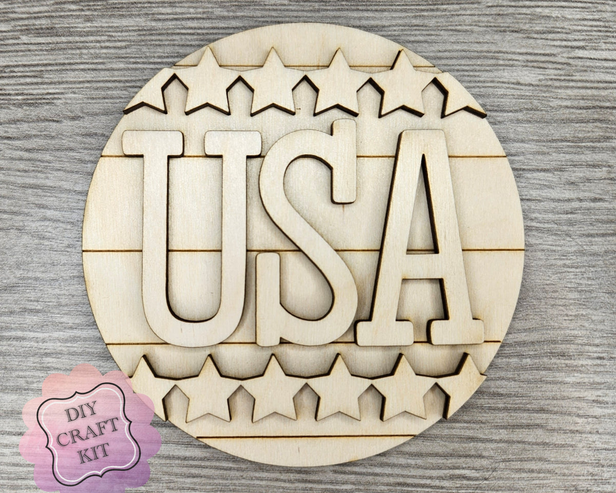 Round Kits USA Round | #4236 – Craft Kits 2 Go