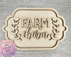Farm Charm | Farmhouse Decor | Farmhouse Signs | DIY Craft Kits | Paint Party Supplies | #2658