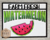 Fresh Watermelon | Summertime | Summer Crafts | DIY Craft Kits | Paint Party Supplies | #2708