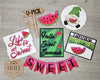 Fresh Watermelon | Summertime | Summer Crafts | DIY Craft Kits | Paint Party Supplies | #2708