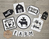 Barn Decor | Farm Decor | Farm Crafts | DIY Craft Kits | Paint Party Supplies | #2276