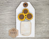 Sunflower Tag | Sunflower Sign | Summer Crafts | DIY Craft Kits | Paint Party Supplies | #2272