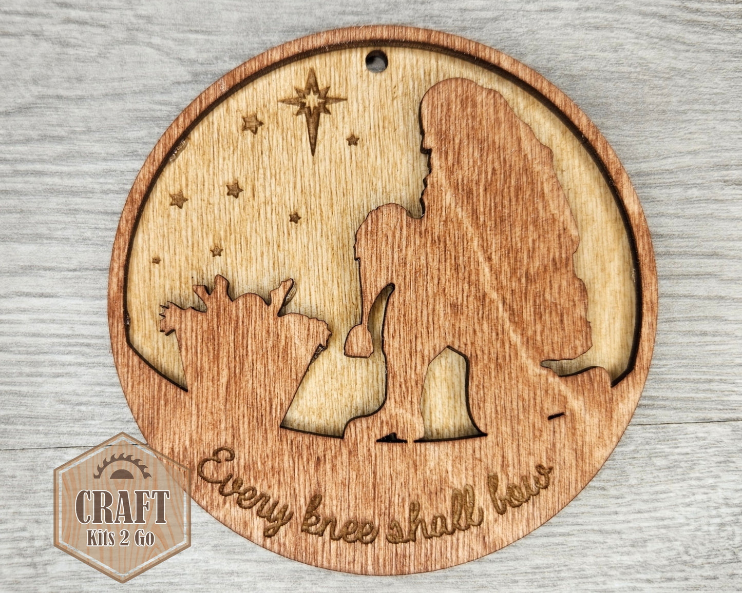 Every Knee Shall Bow Ornament | #4344