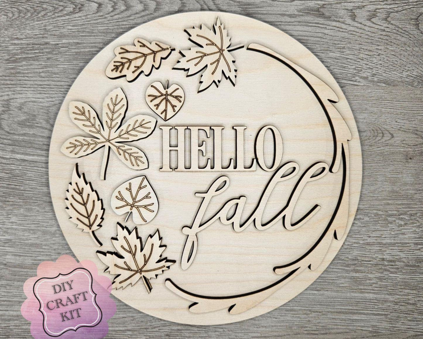 Hello Fall Sign | #4337