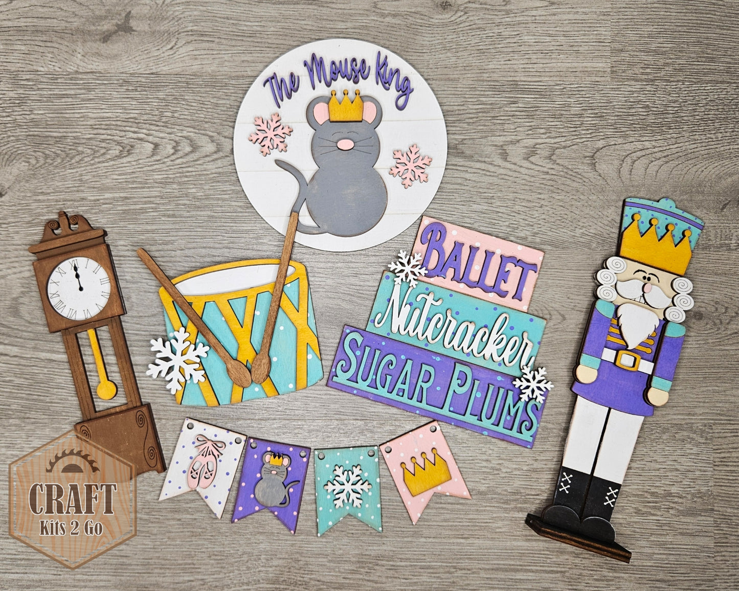 Nutcracker Christmas Bunting | #4390