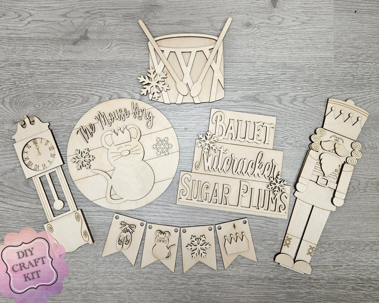 Nutcracker Christmas Bunting | #4390