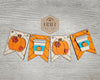 Fall Bunting | Pumpkin Bunting | Banner | Fall Crafts | Fall Decor | DIY Craft Kits | Paint Party Supplies | #4427