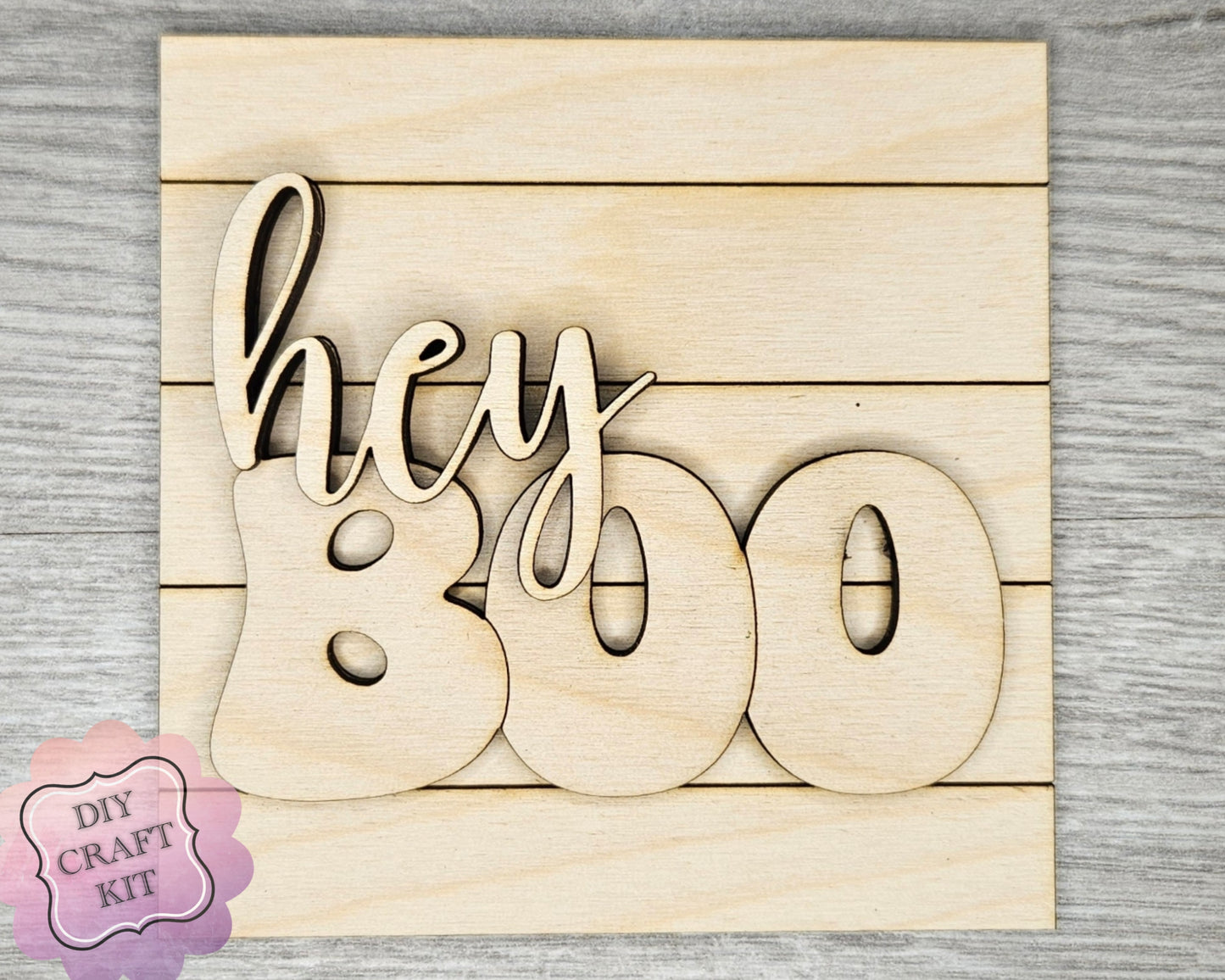 Hey BOO Sign | #4481