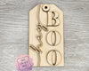 Hey Boo | Halloween Sign | Halloween Decor | Halloween Crafts | DIY Craft Kits | Paint Party Supplies | #4438