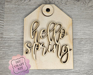 Hello Spring Tag | #2744