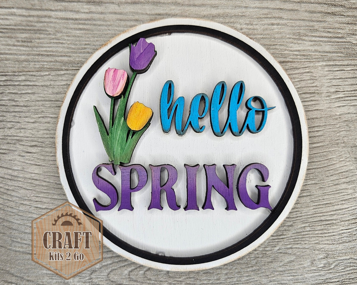 Hello Spring Sign | #3389 – Craft Kits 2 Go