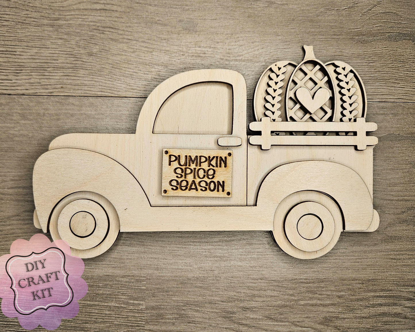 Fall Truck Pumpkin Sweater | #3951