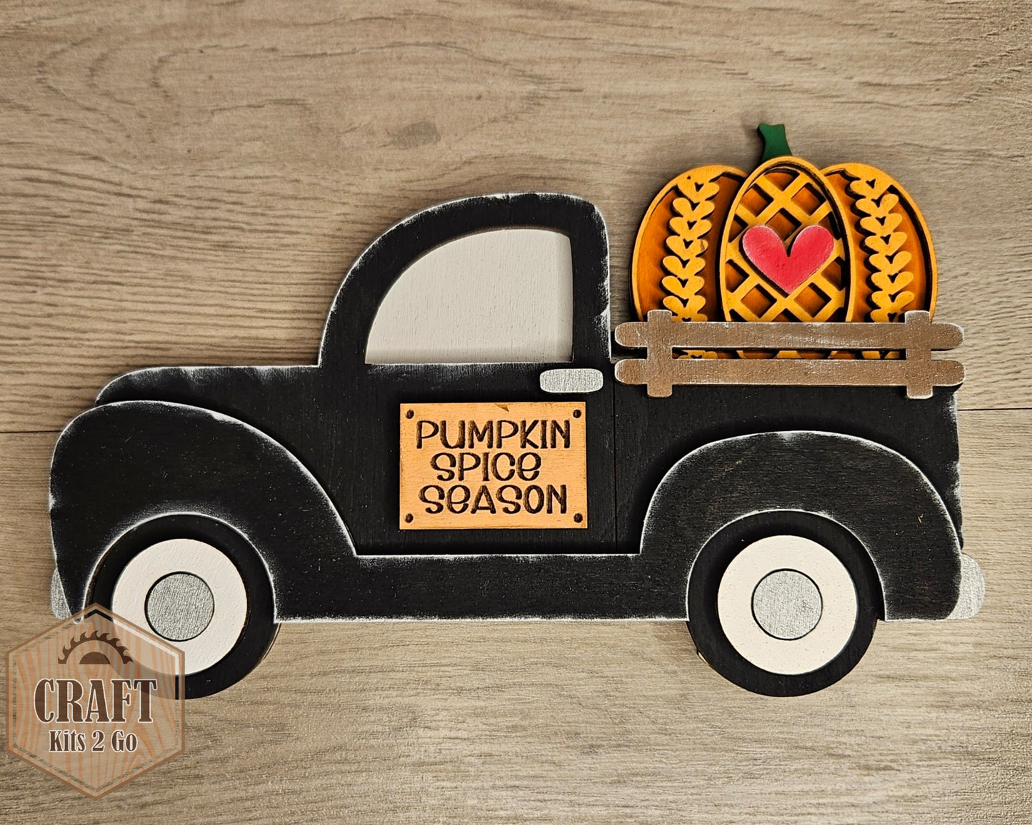 Fall Truck Pumpkin Sweater | #3951