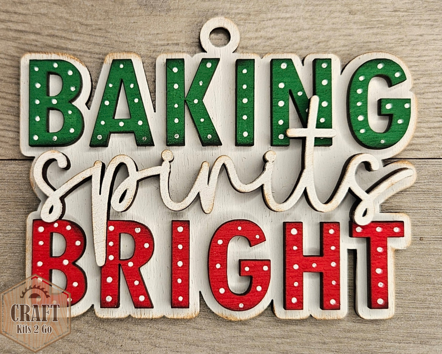 Baking Spirits Bright Ornament | #4805