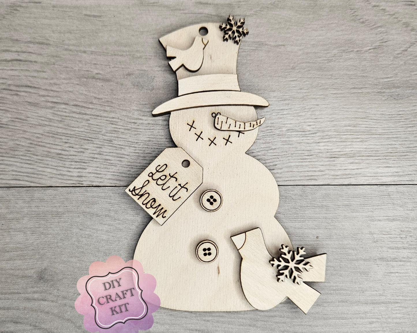 Snowman Ornament | #2409