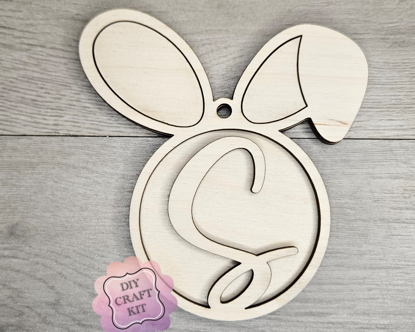 Easter Bunny Basket Tag | #4771