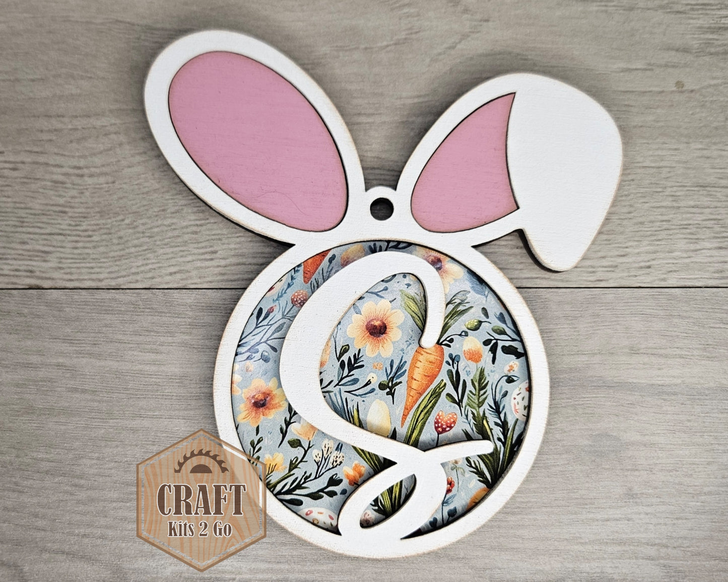 Easter Bunny Basket Tag | #4771