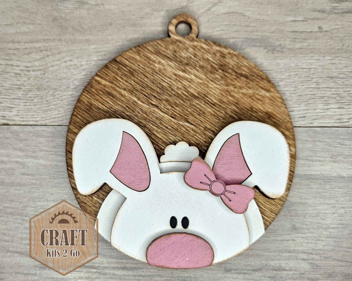 Easter Bunny Basket Tag | #4780