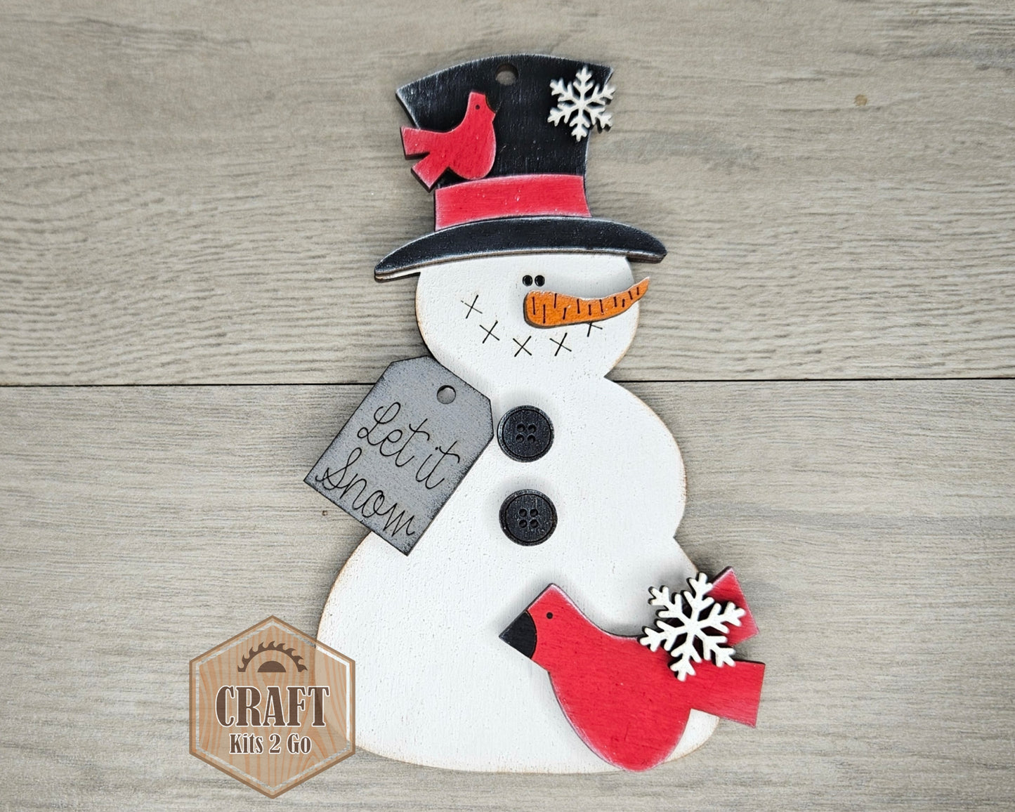 Snowman Ornament | #2409
