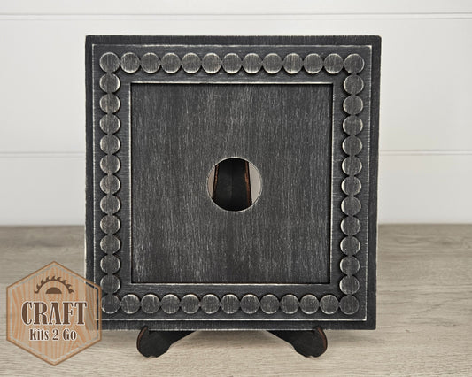 Mini Kit Interchangeable Beaded Square Frame | #600003