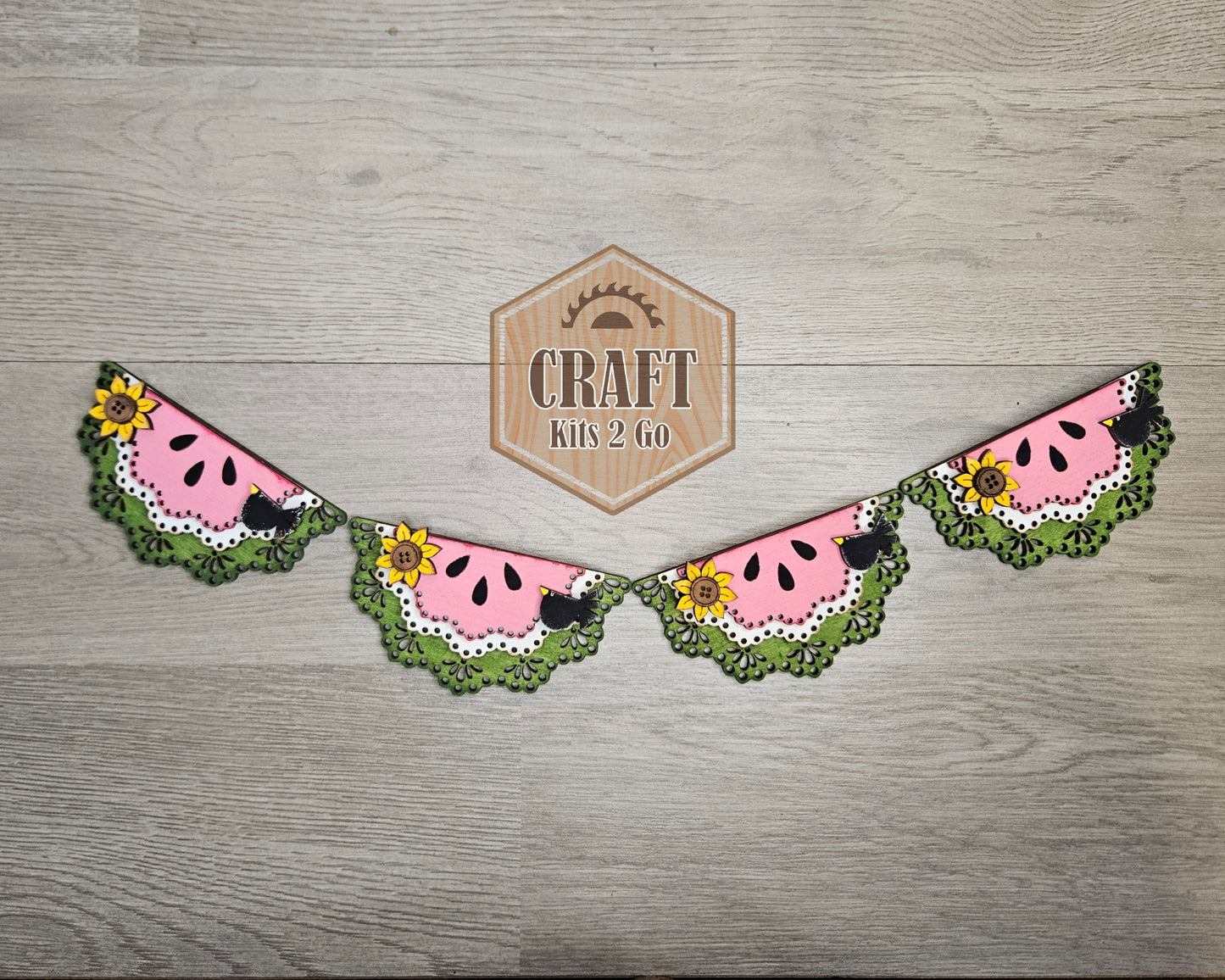 Watermelon Bunting | #4838