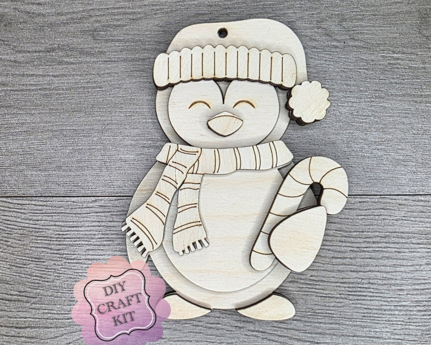 Winter Penguin Christmas Ornament | #5080