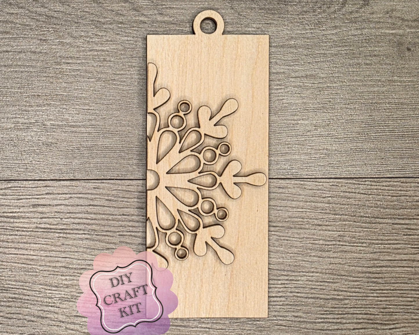 Simple Snowflake Ornament | #5112