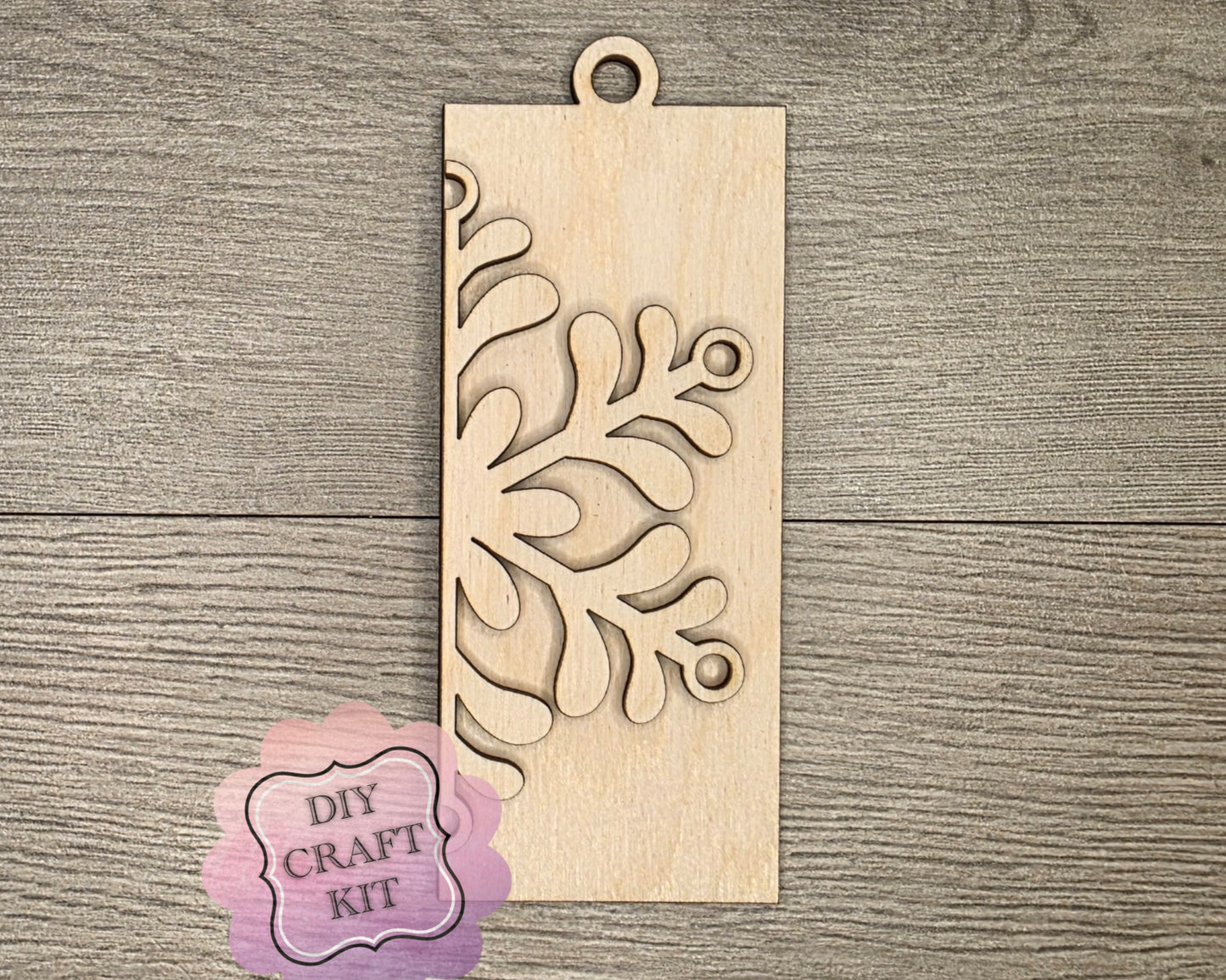 Simple Snowflake Ornament | #5108