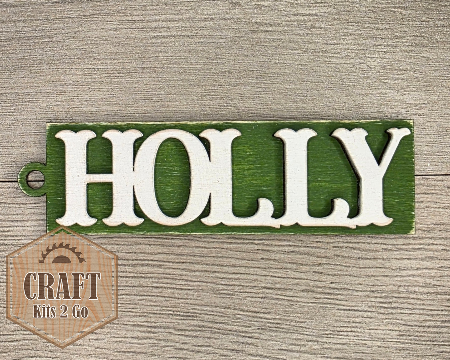 Holly Christmas Ornament | #5133